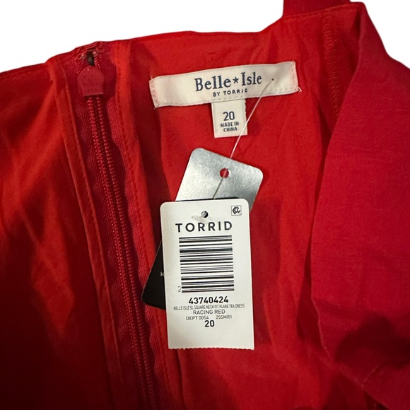 Belle Isle by Torrid Fit and Flare Midi dress size 20 NWT - Picture 9 of 10